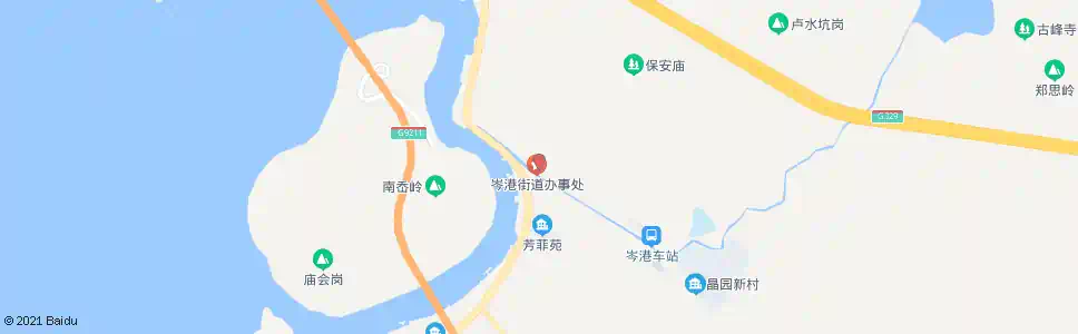 舟山岑港镇政府_公交站地图_舟山公交_妙搜公交查询2025