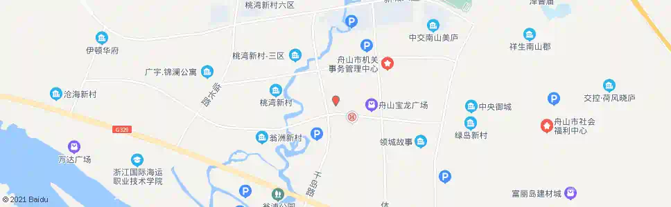 舟山港航国际大厦_公交站地图_舟山公交_妙搜公交查询2025