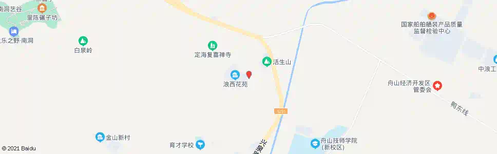 舟山大胜村_公交站地图_舟山公交_妙搜公交查询2025