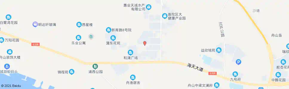 舟山水岸丽都_公交站地图_舟山公交_妙搜公交查询2025