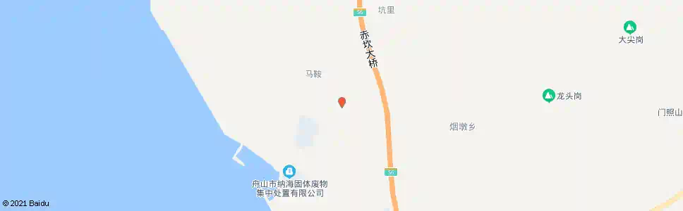 舟山马鞍_公交站地图_舟山公交_妙搜公交查询2025