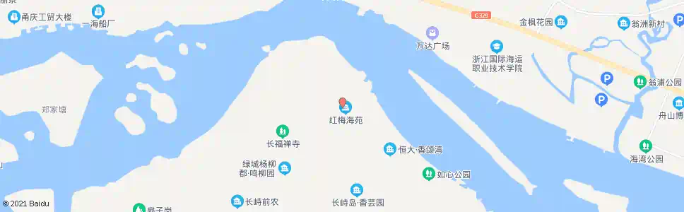舟山山门临时站_公交站地图_舟山公交_妙搜公交查询2025