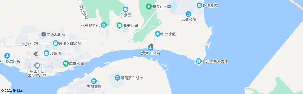 舟山千荷小学_公交站地图_舟山公交_妙搜公交查询2025