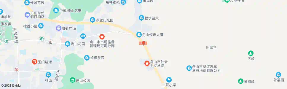 舟山大洋岙_公交站地图_舟山公交_妙搜公交查询2025