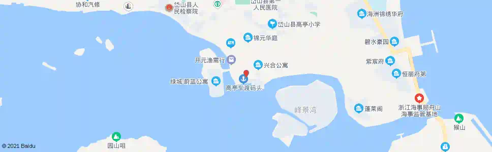 舟山泰丰粮油_公交站地图_舟山公交_妙搜公交查询2025