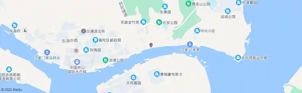 舟山海底隧道口_公交站地图_舟山公交_妙搜公交查询2025