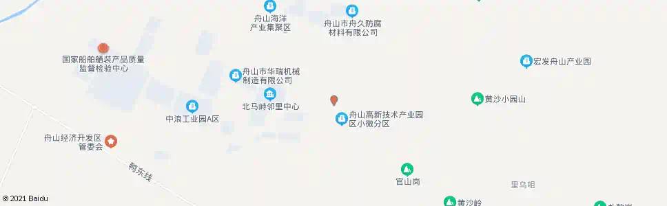 舟山小微园_公交站地图_舟山公交_妙搜公交查询2025