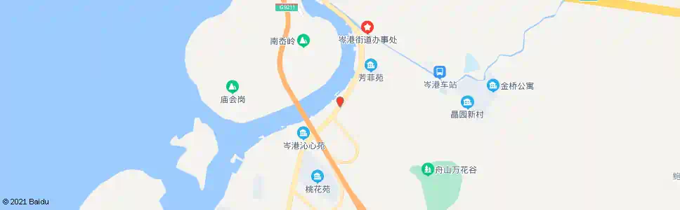 舟山司前老塘站_公交站地图_舟山公交_妙搜公交查询2025