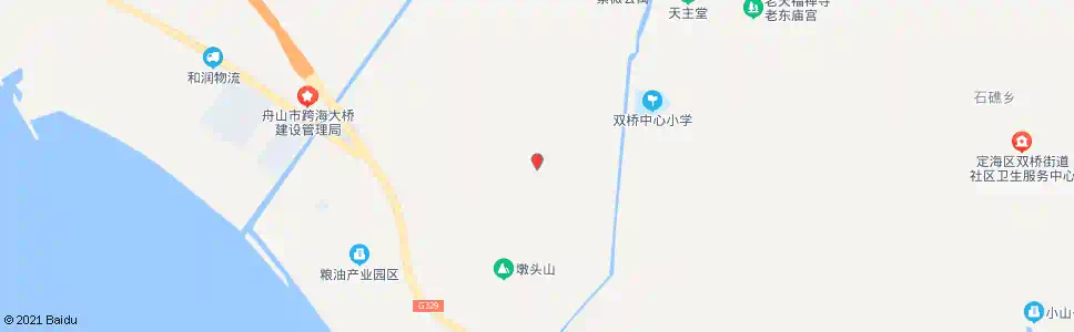 舟山百岁1区_公交站地图_舟山公交_妙搜公交查询2025