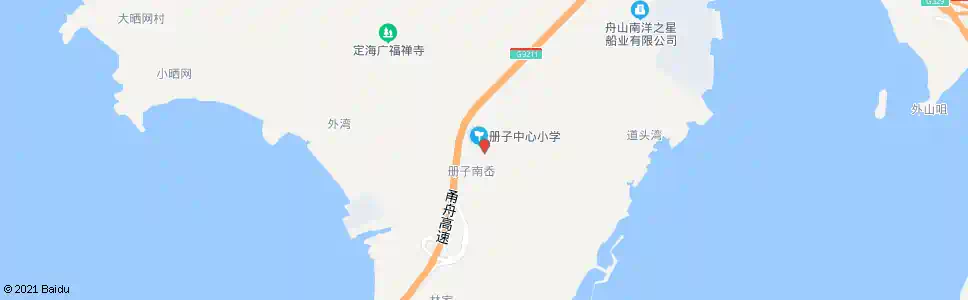 舟山册北社区_公交站地图_舟山公交_妙搜公交查询2025