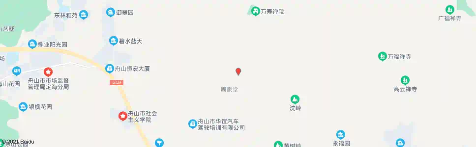 舟山郑家塘_公交站地图_舟山公交_妙搜公交查询2025