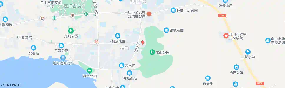 舟山兰沁公寓_公交站地图_舟山公交_妙搜公交查询2025