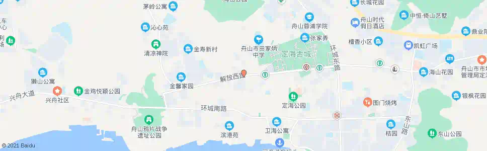 舟山西关新村_公交站地图_舟山公交_妙搜公交查询2025