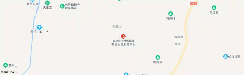 舟山桥头施卫生院_公交站地图_舟山公交_妙搜公交查询2025