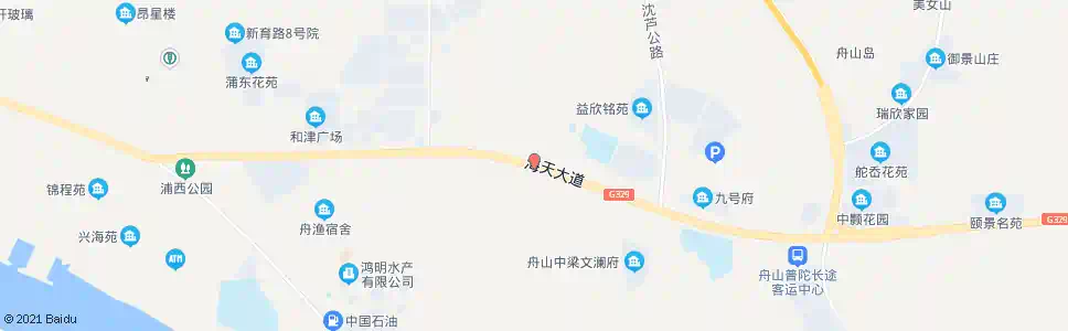 舟山新塘_公交站地图_舟山公交_妙搜公交查询2025