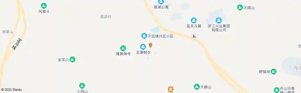 舟山干览_公交站地图_舟山公交_妙搜公交查询2025