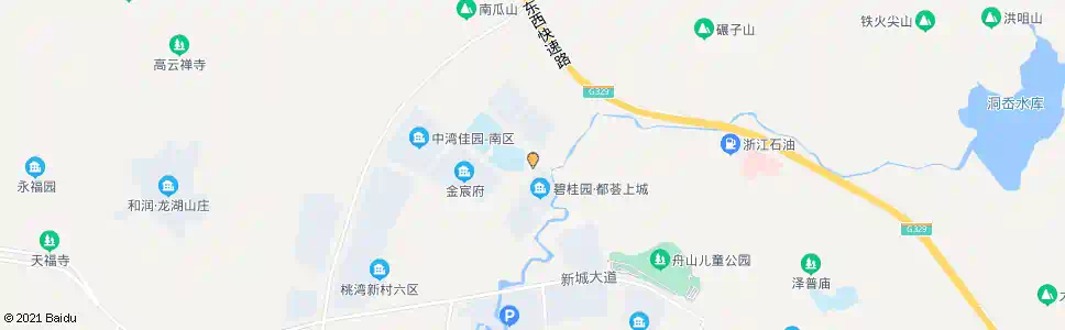 舟山大成中学_公交站地图_舟山公交_妙搜公交查询2025