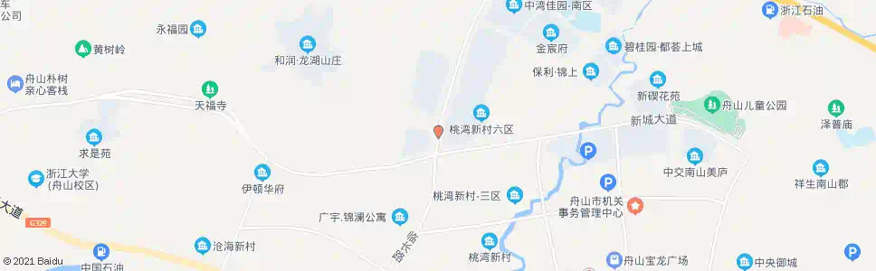 舟山楼屋里_公交站地图_舟山公交_妙搜公交查询2025
