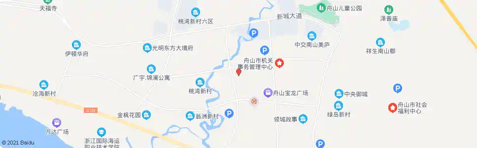 舟山中浪国际B座_公交站地图_舟山公交_妙搜公交查询2025