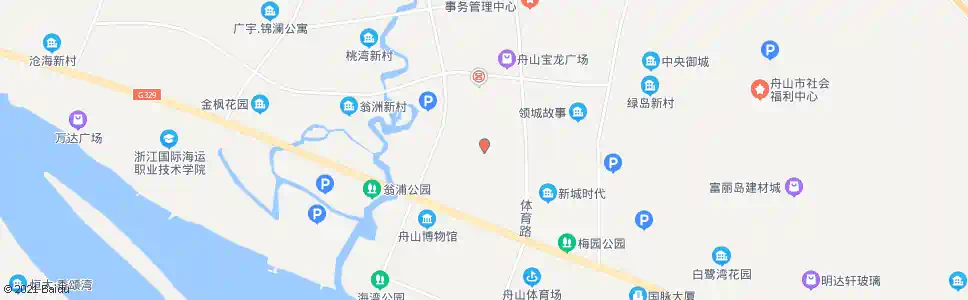 舟山市政府北门_公交站地图_舟山公交_妙搜公交查询2025
