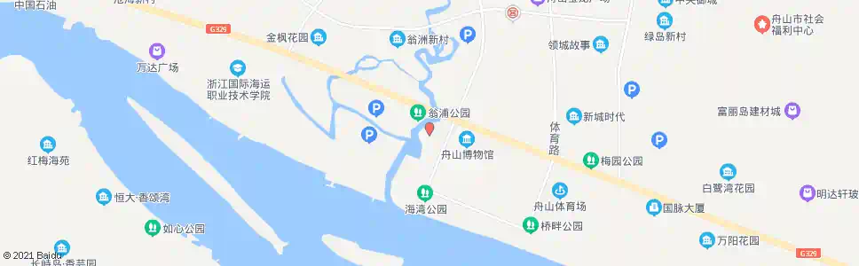 舟山公安大楼_公交站地图_舟山公交_妙搜公交查询2025