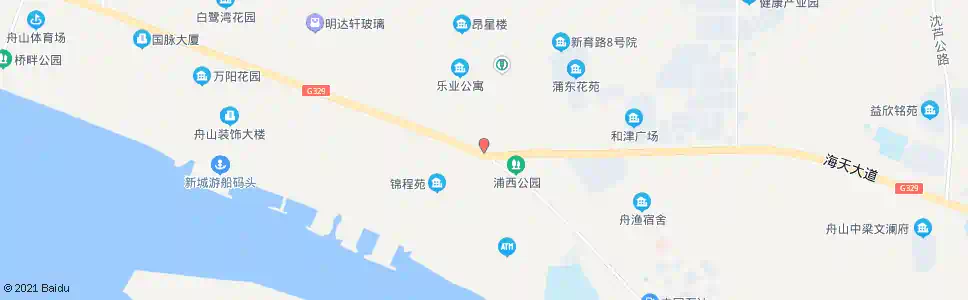 舟山金融大厦_公交站地图_舟山公交_妙搜公交查询2025