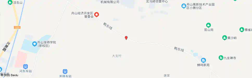 舟山碶头山_公交站地图_舟山公交_妙搜公交查询2025