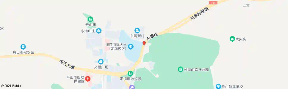 舟山东湾_公交站地图_舟山公交_妙搜公交查询2025