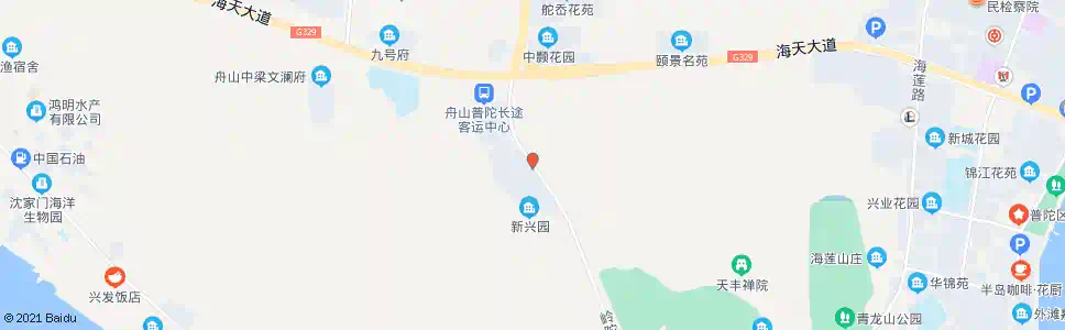 舟山大岭下_公交站地图_舟山公交_妙搜公交查询2025