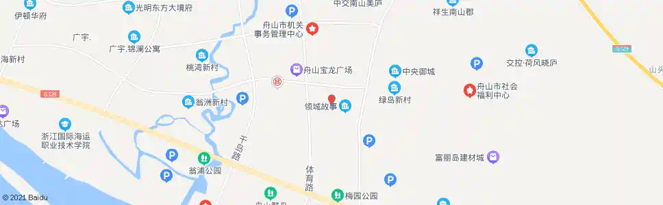 舟山邦泰城东门_公交站地图_舟山公交_妙搜公交查询2025