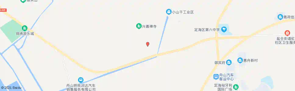 舟山庆裕村_公交站地图_舟山公交_妙搜公交查询2025