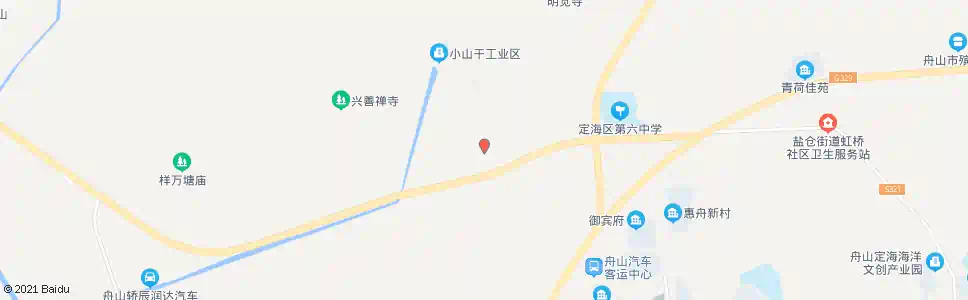 舟山小山干_公交站地图_舟山公交_妙搜公交查询2025