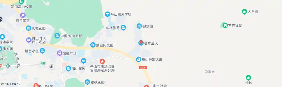 舟山碧水蓝天_公交站地图_舟山公交_妙搜公交查询2025
