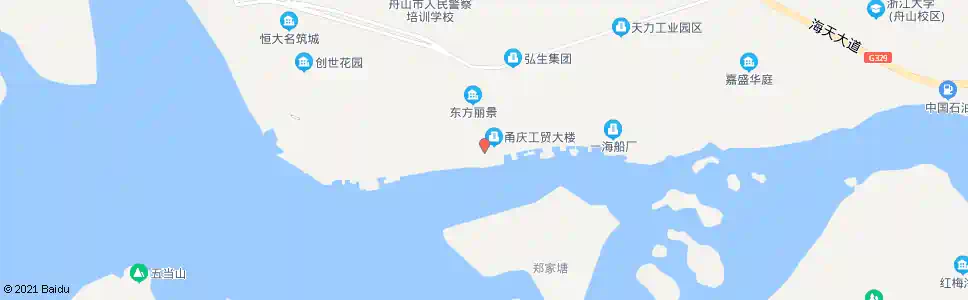 舟山港口浦_公交站地图_舟山公交_妙搜公交查询2025