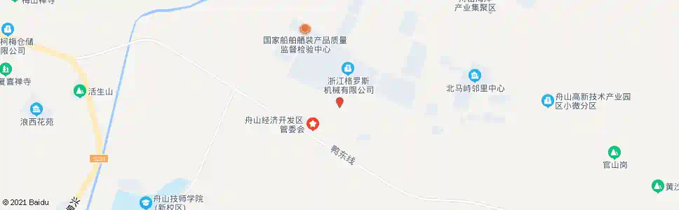 舟山孵化园_公交站地图_舟山公交_妙搜公交查询2025