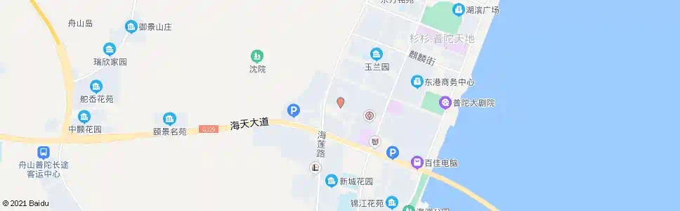 舟山香榭花园_公交站地图_舟山公交_妙搜公交查询2025